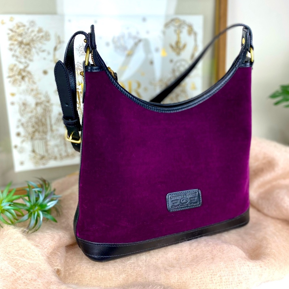 Dooney & Bourke VELVET HoBo VTG